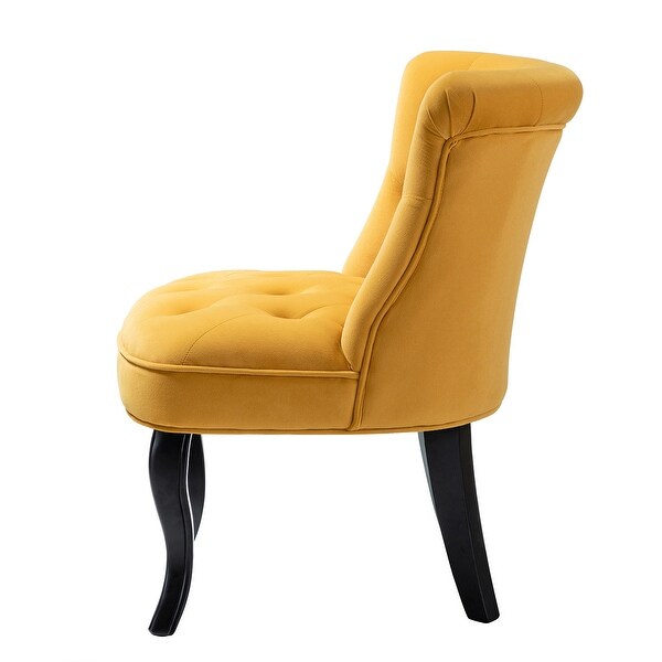 Christi Upholstered Tufted Wingback Accent Chair by HULALA HOME