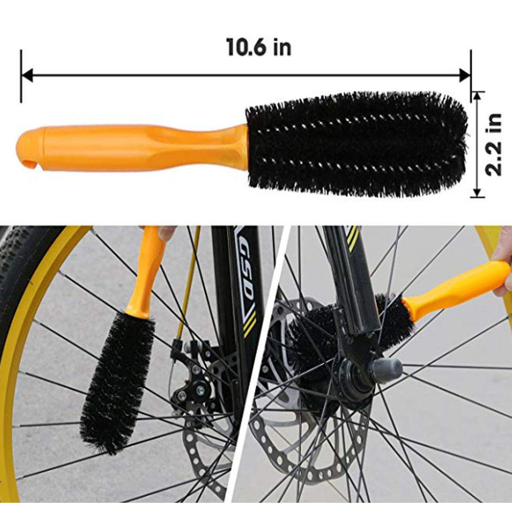 10 pcs Bicycle Chain Cleaner Portable Bike Brush Scrubber Wash Tool MTB Cycling Cleaning Kit Bike Maintenance tools