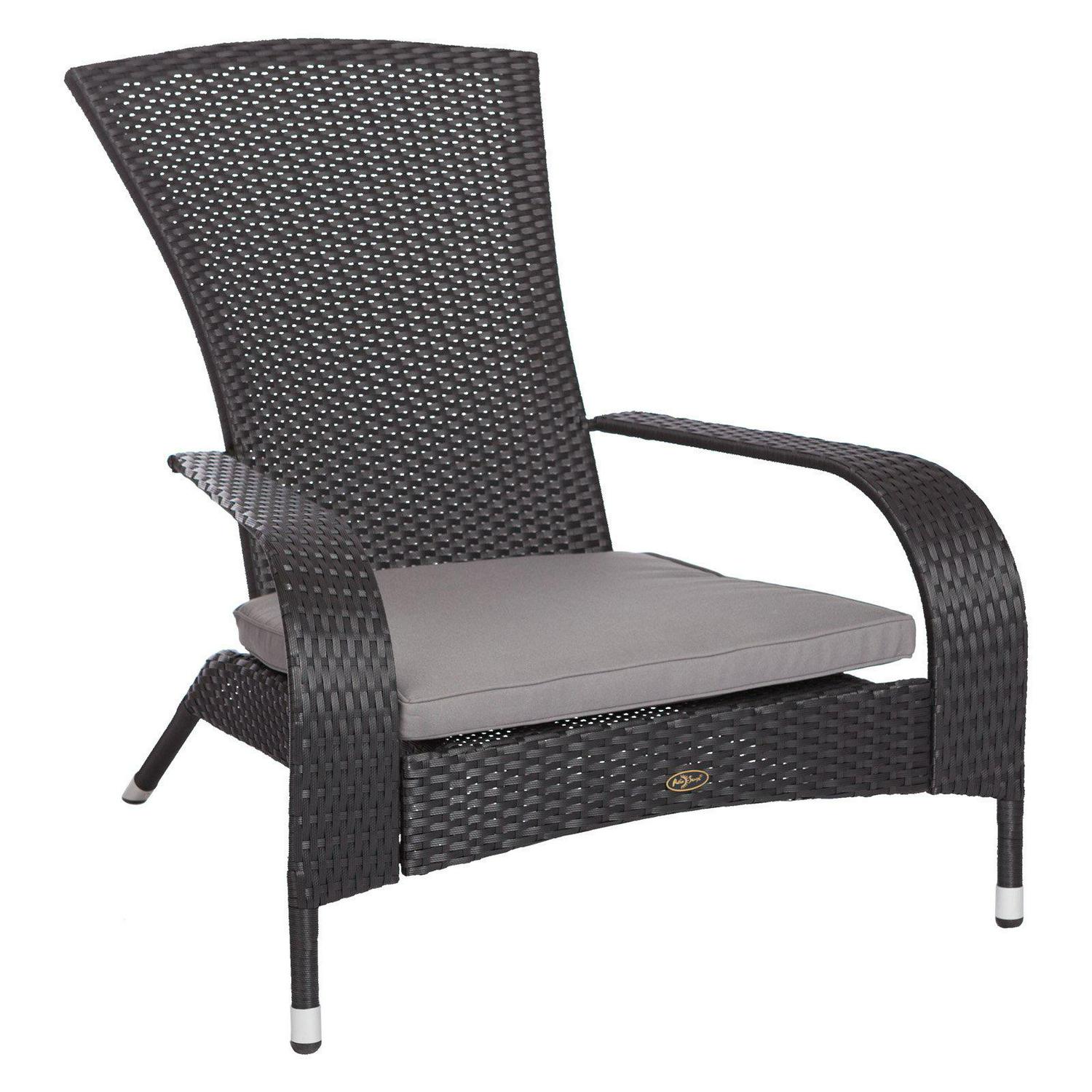 Balkene Home Black Coconino Wicker Chair