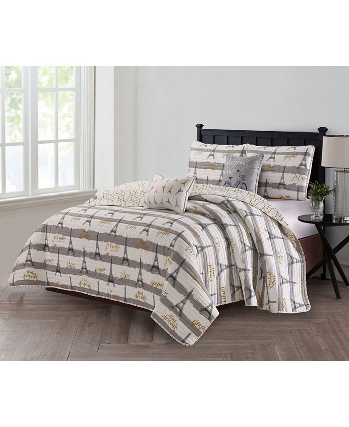 Harper Lane  Harper Lane Bonjour Paris Quilt Sets