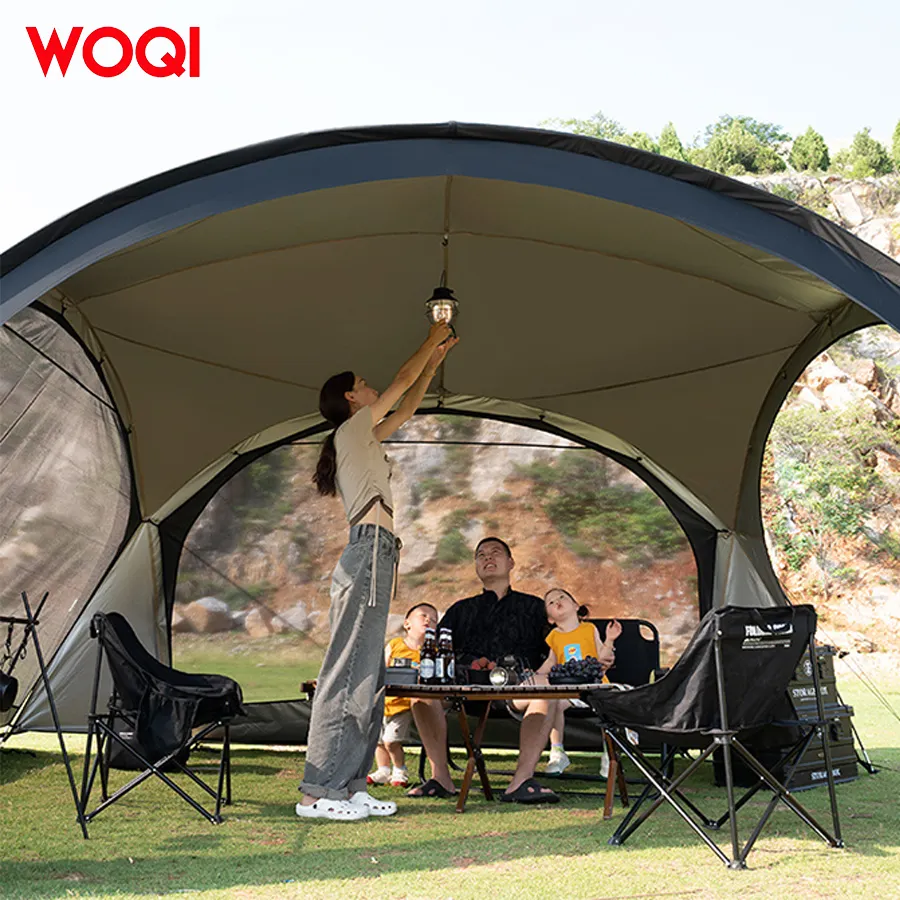 WOQI Outdoor Dome Canopy  Outdoor Weatherproof Folding Camping Tent