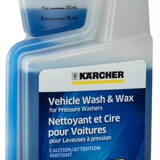 Karcher 1 qt. Car Wash  Wax Pressure Washer Cleaning Detergent Soap Concentrate 9.558-147.0