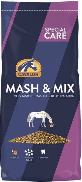 Cavalor Mash and Mix Horse Feed， 33-lb bag