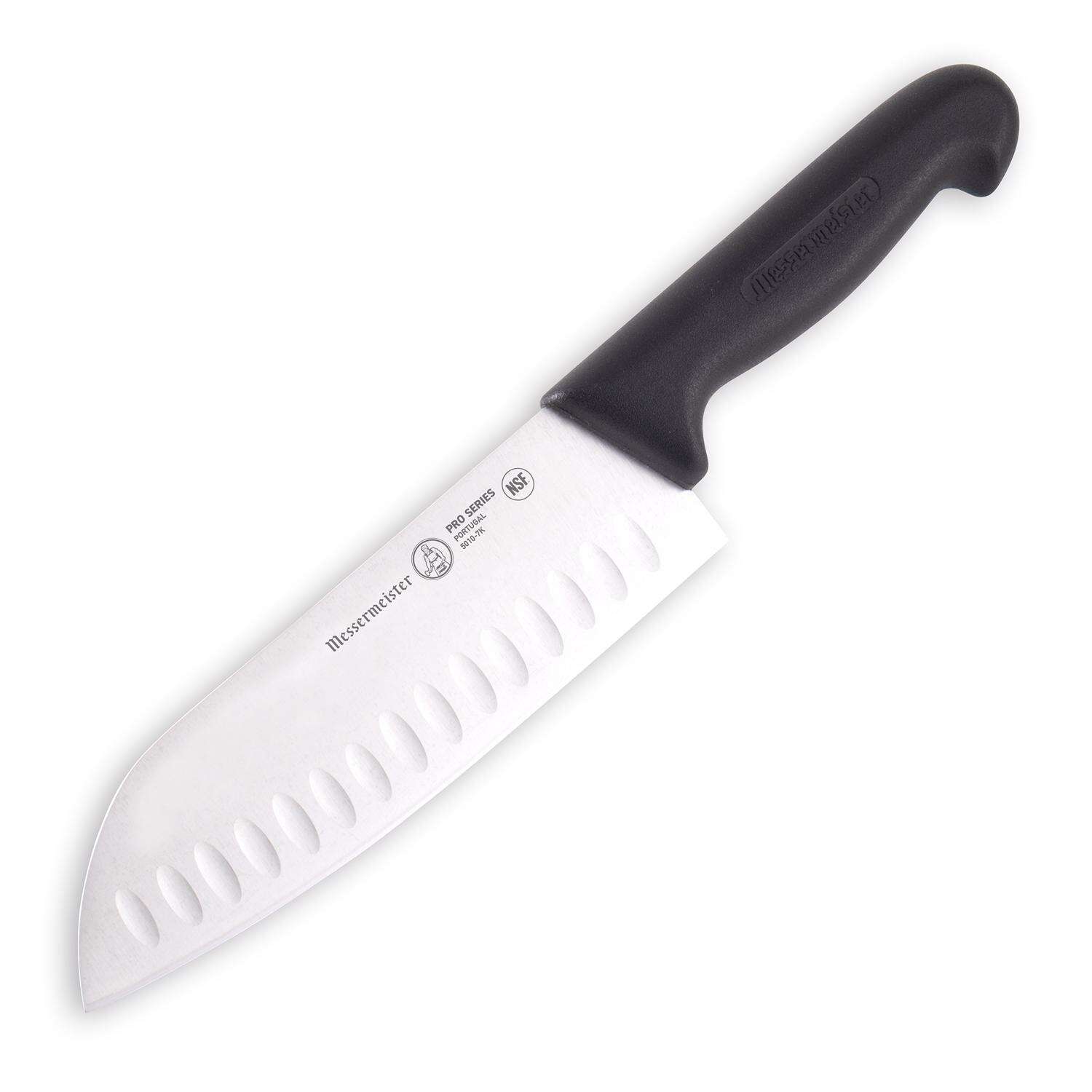 Messermeister Pro Series 7 in. L Stainless Steel Santoku Knife 1 pc