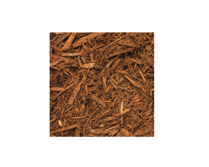 Brown Colored Mulch， 2 Cubic Feet