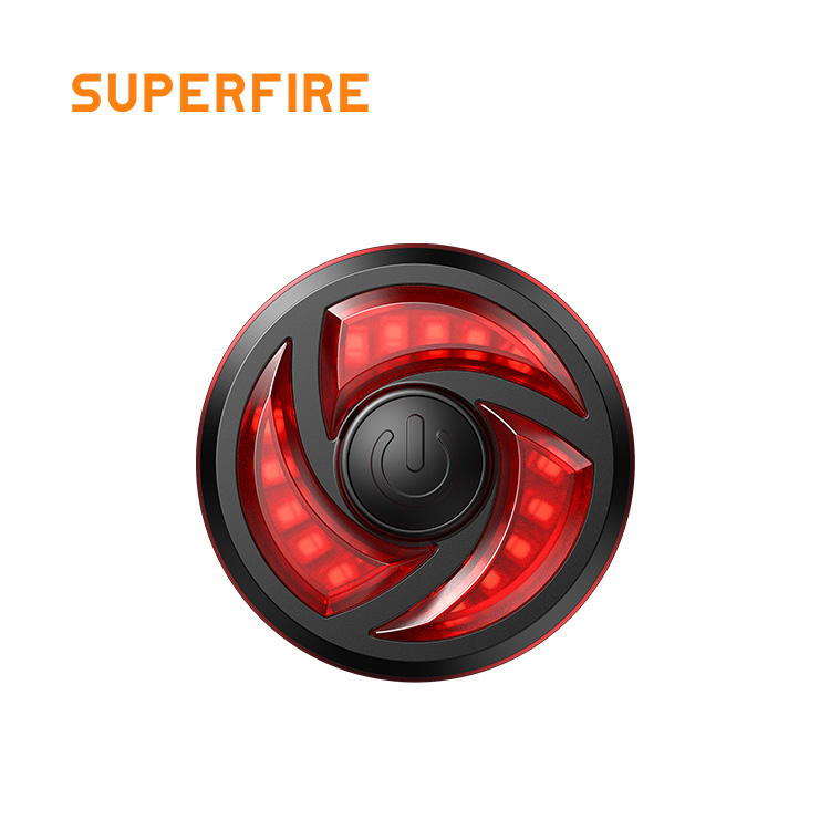 Super Bright Bicycle Sensor Cycling Safety Light Set Back USB Rechargeable Bike Rear Light Kit Bicycle Tail Light