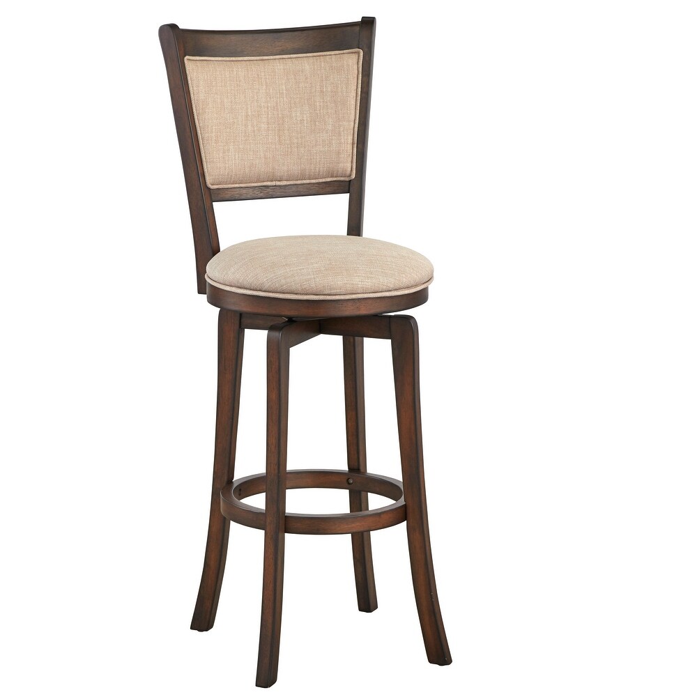 Simple Living French Country 30 inch Swivel Barstool