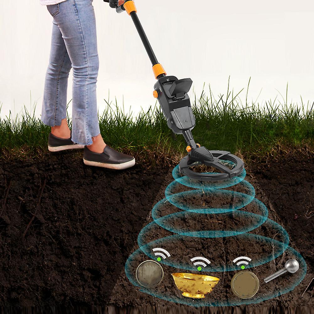 Portable Children Beach Underground Metal Detector Handheld Treasure Finder