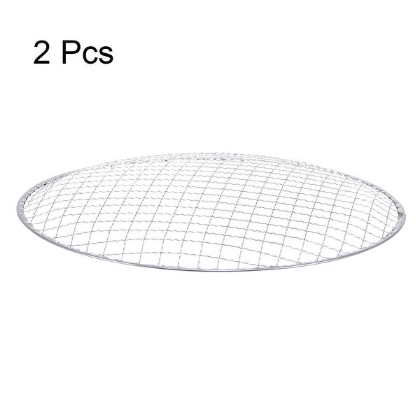 2pcs Round BBQ Grill Net 11.6