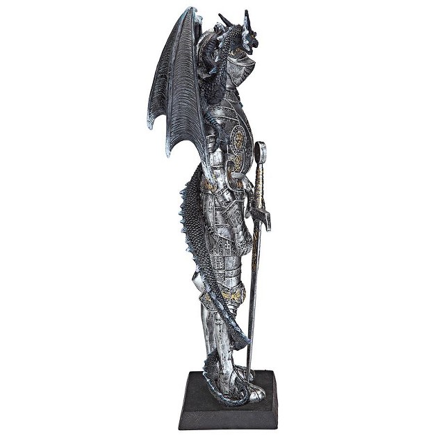 Design Toscano Sir Lancelot And The Gothic Dragon Statue