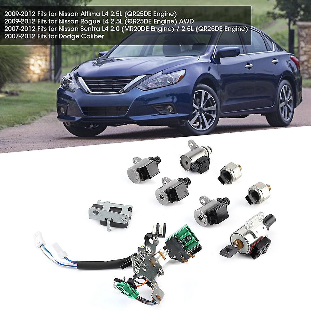 9pcs Cvt Valve Body Soelnoid Kit Jf011e Re0f10a Replacement Fit For Nissan Altima