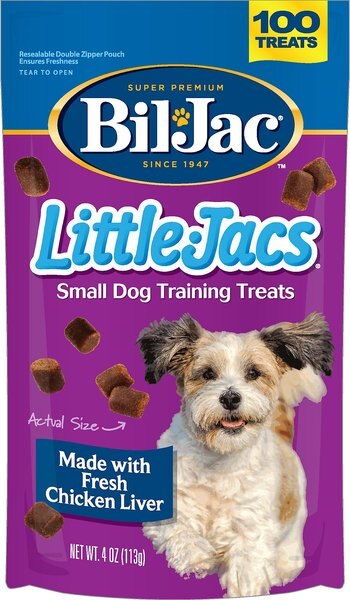 Bil-Jac Little-Jacs Small Dog Chicken Liver Training Dog Treats