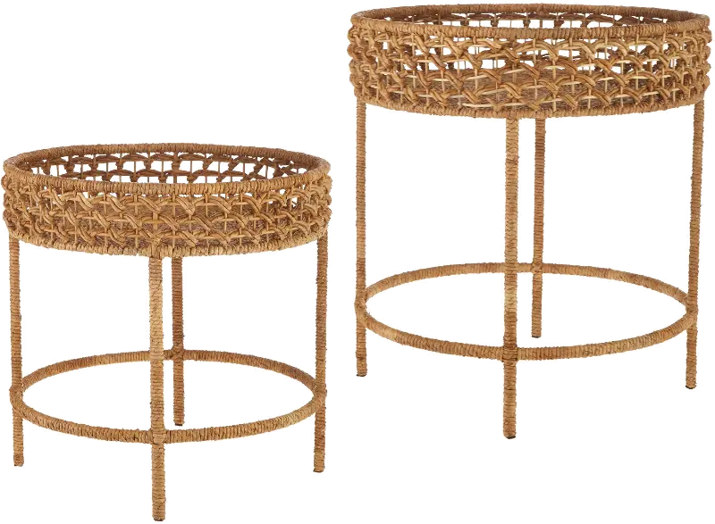 Woven Accent Tables