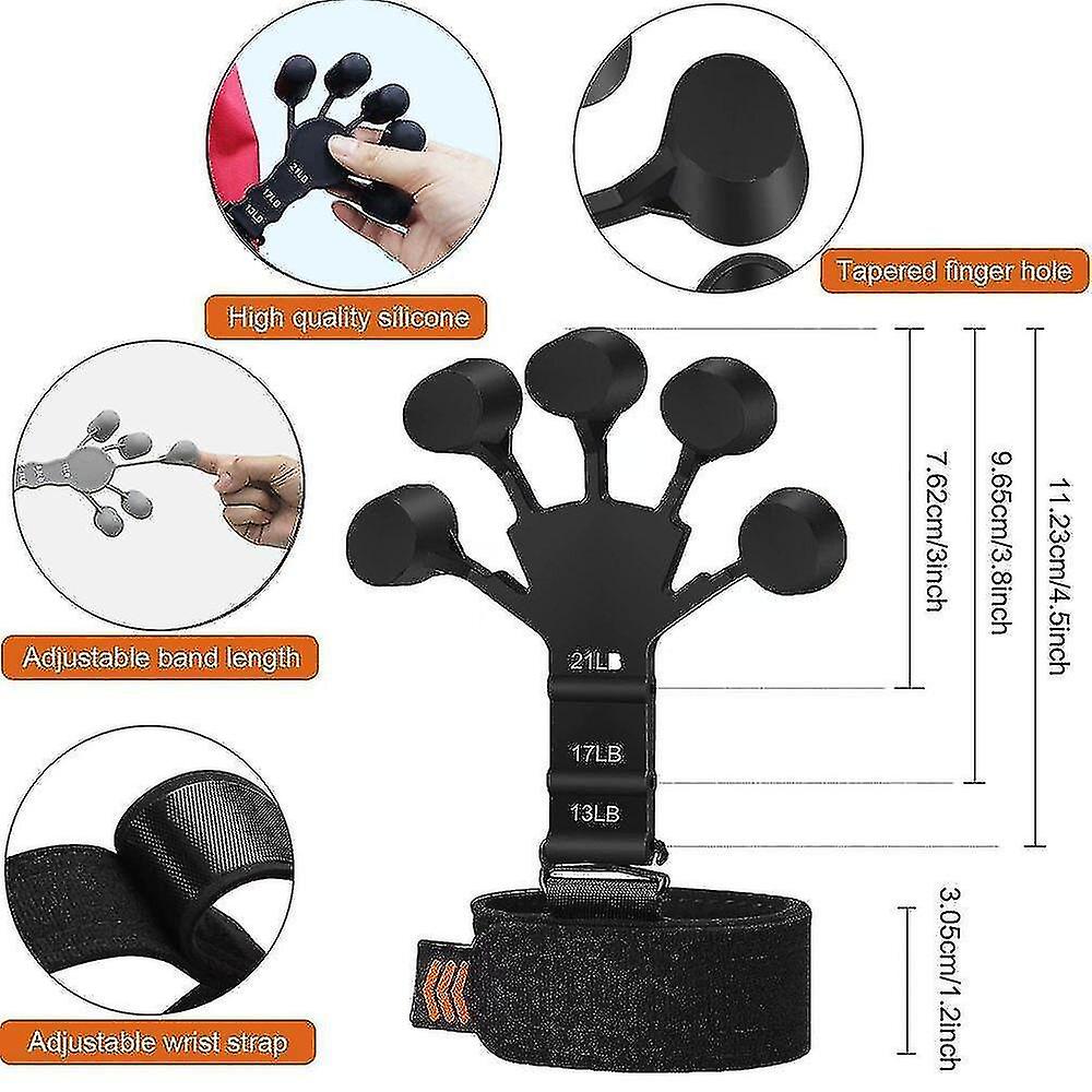 Finger Gripper Patients Hand Strengthener Guitar Finger Flexion And Extensi