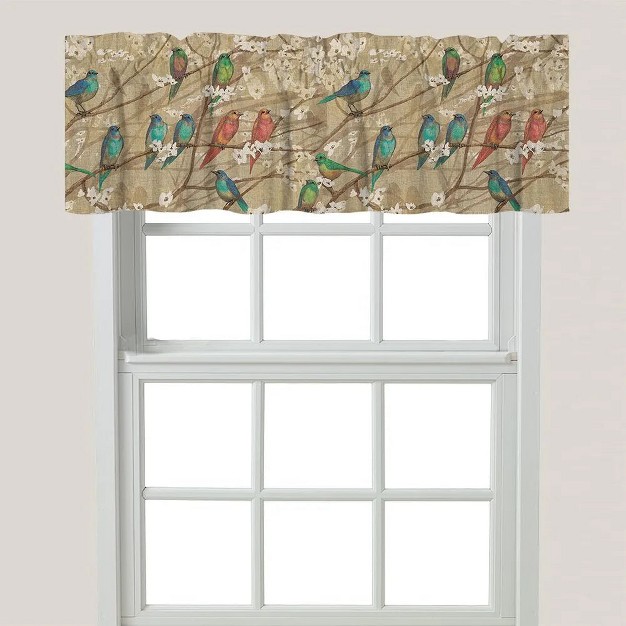 Laural Home Birds And Blossoms Window Valance