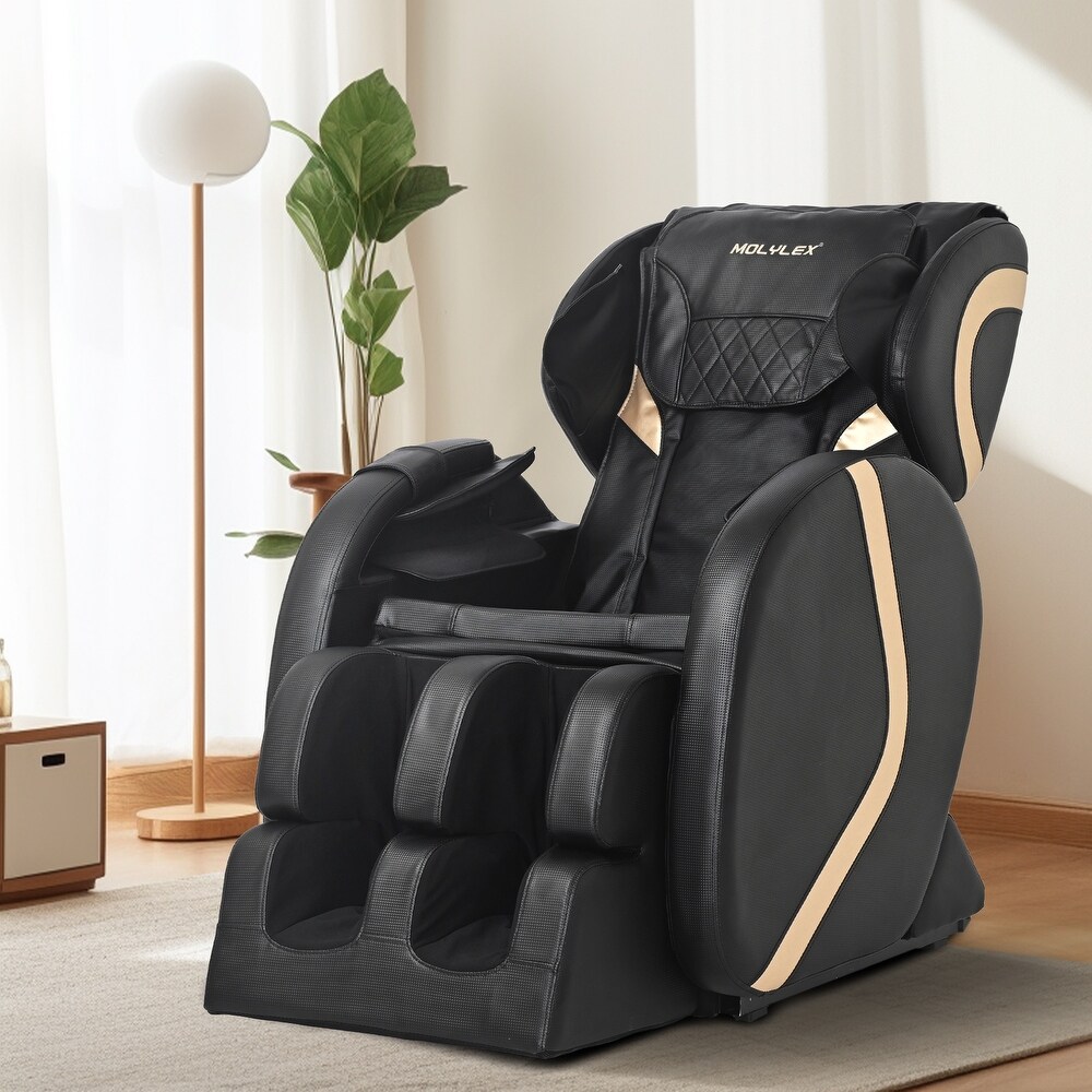 Zero Gravity Motion Massage Recliner for Parents  Full Body Air Pressure Massage Chair Recliner with Heating and moving Roller