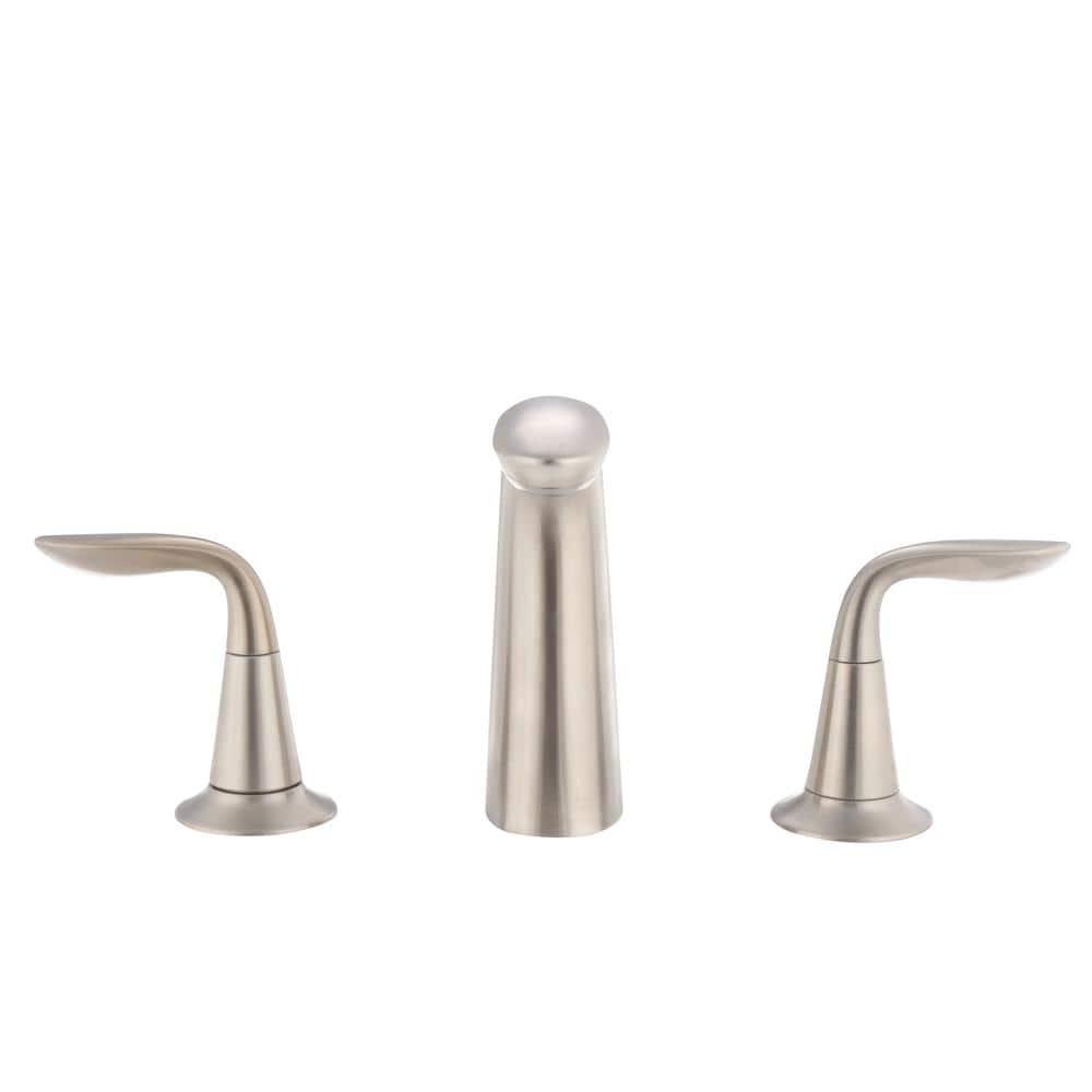 KOHLER Refinia 8 in Widespread 2Handle Bathroom Sink Faucet in Brushed Nickel