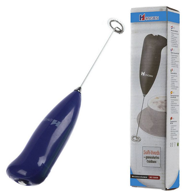 Stainless Steel Handheld Electric Blender; Egg Whisk; Coffee Milk Frother