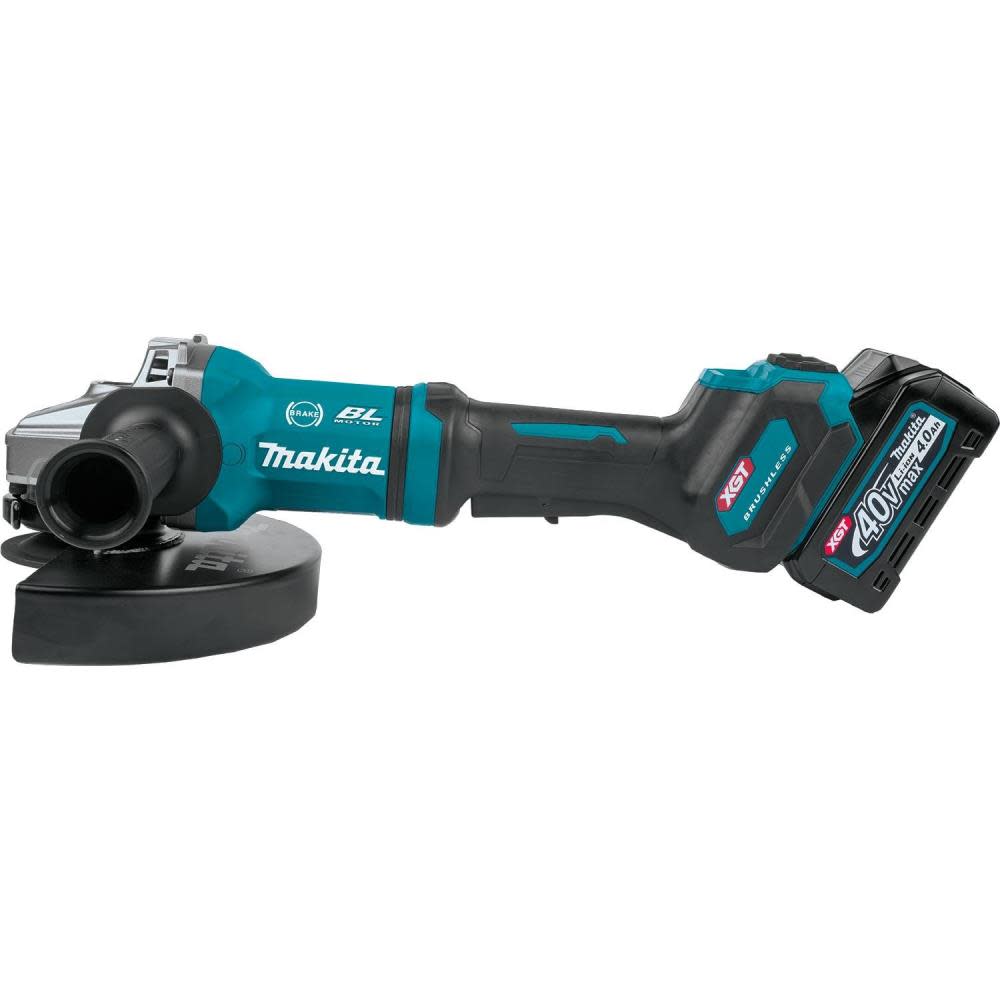 Makita XGT 40V max 7 / 9 Paddle Switch Angle Grinder Kit