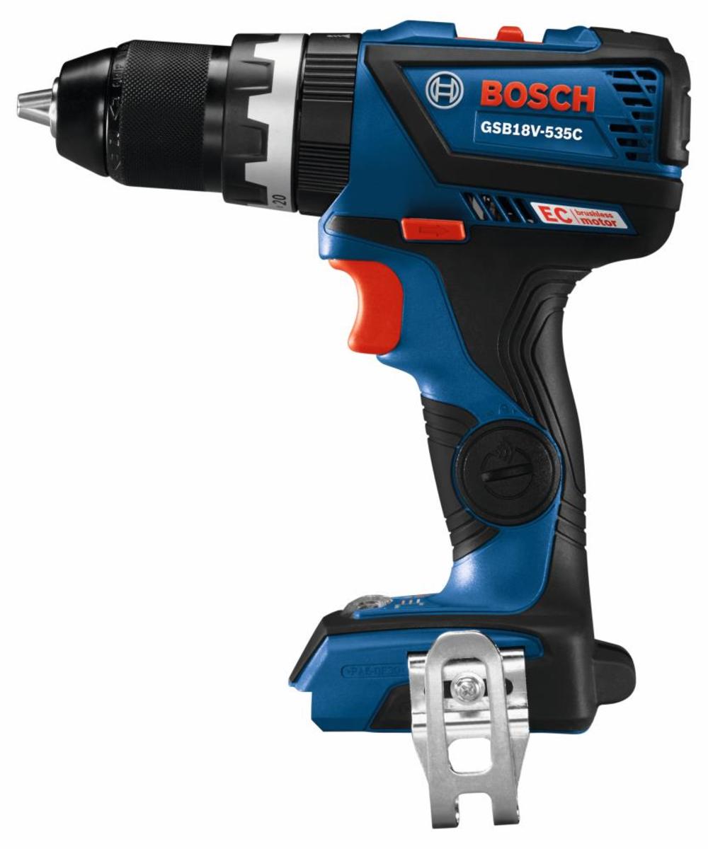 18 V EC Brushless Connected-Ready Compact Tough 1/2 In. Hammer Drill/Driver (Bare Tool) ;