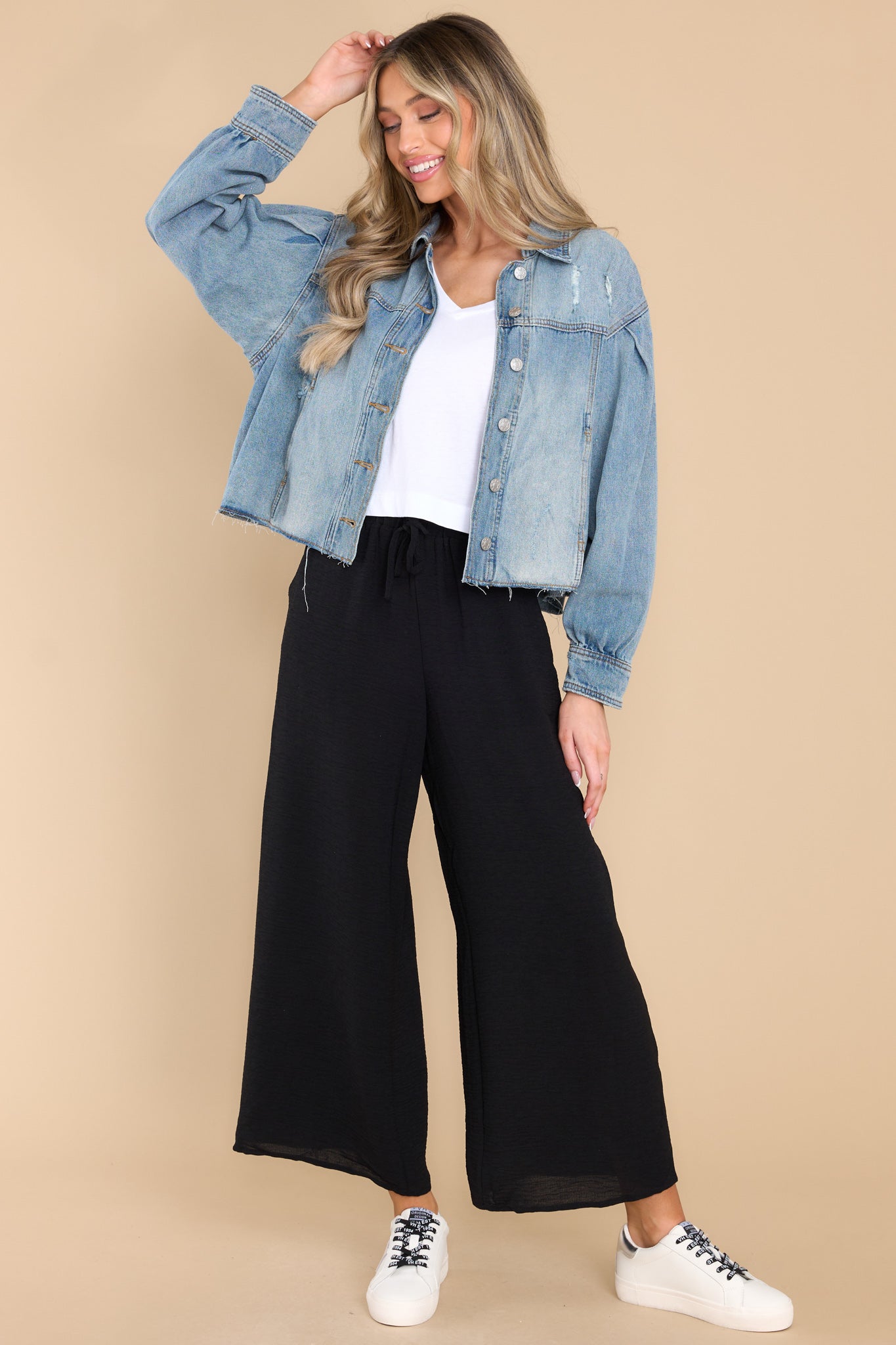 Made You Look Black Pants