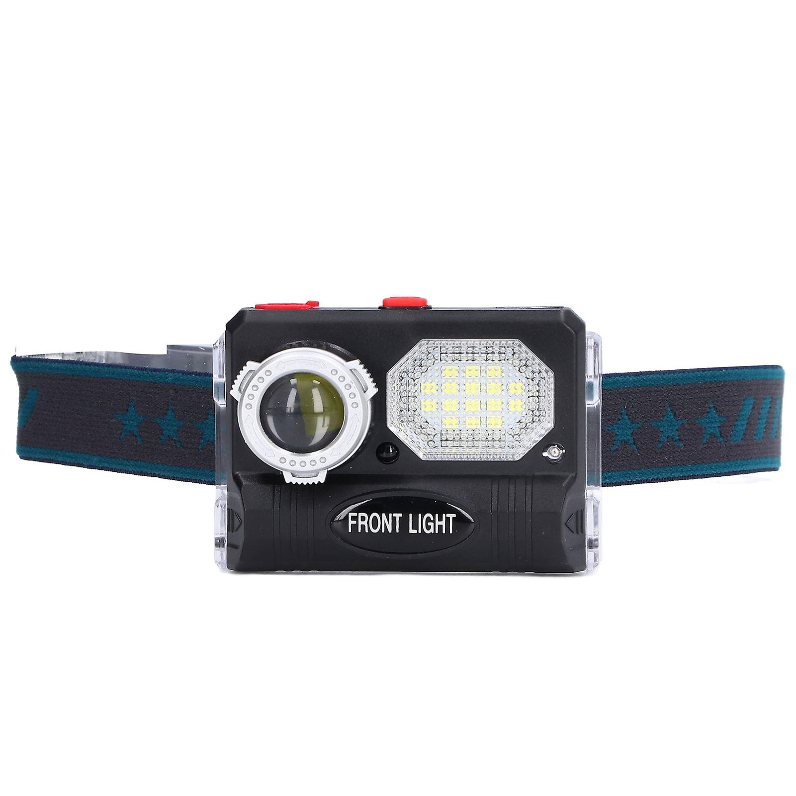 Led Headlight Multifunctional Induction Headlamp Usb Charging Outdoor Waterproof Head Flashlight