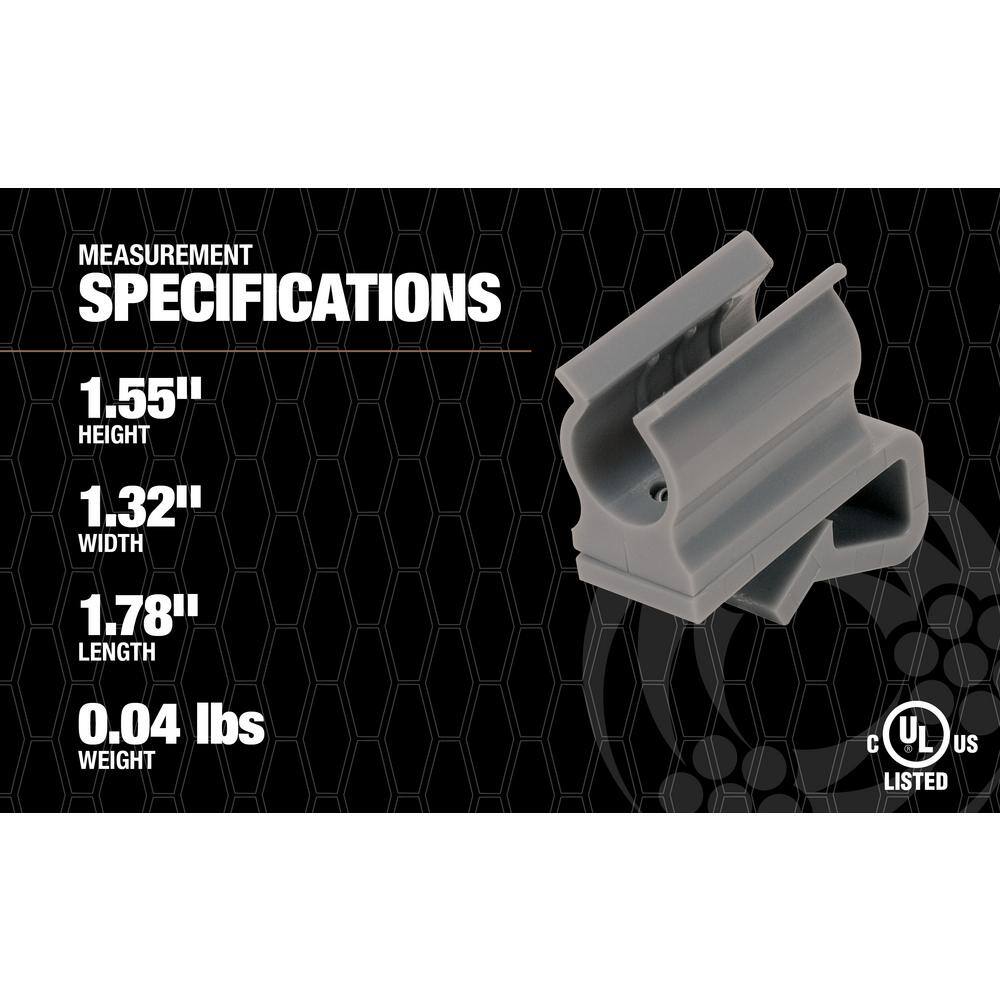 Southwire Clip-It MCAC Bar Joist Support Clip (100-Pack) MJV-840