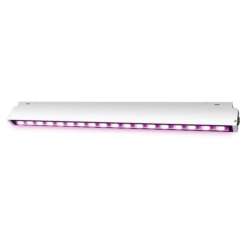 Feit Electric 4 ft. 240-Watt Heavy-Duty White Full Spectrum LED Hydroponic Indoor and Outdoor Linkable Vertical Grow Light Fixture GLP48HV240WLED