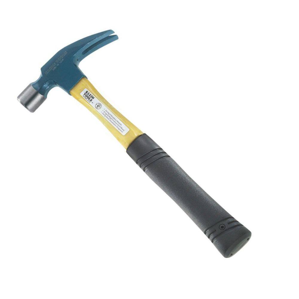 Klein Tools 16 oz. Steel Straight Claw Hammer 808-16