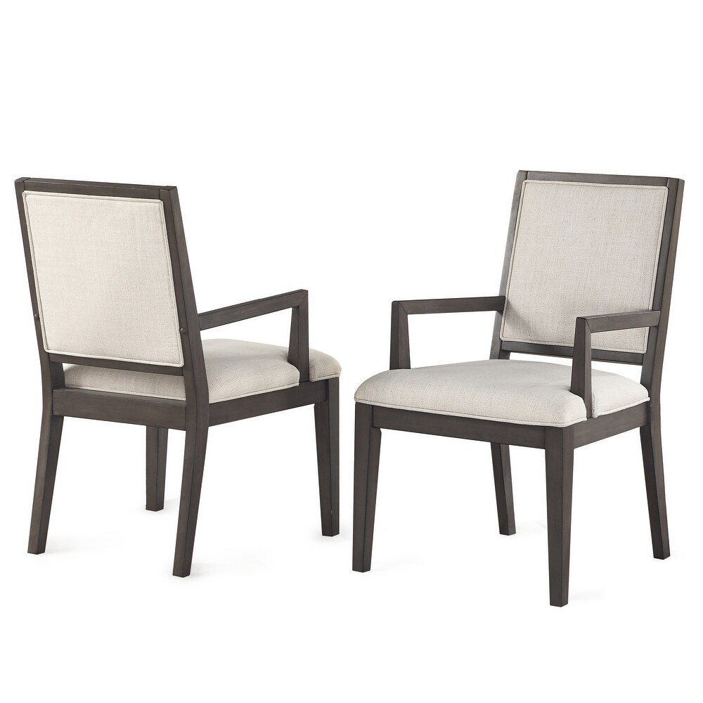 Milano Wooden Arm Chair by Greyson Living (Set of 2)