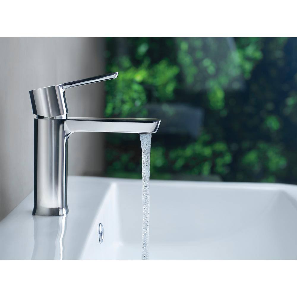 Delta Modern Single-Handle Single Hole Project-Pack Bathroom Faucet with Metal Pop-Up in Chrome 581LF-MPU-PP