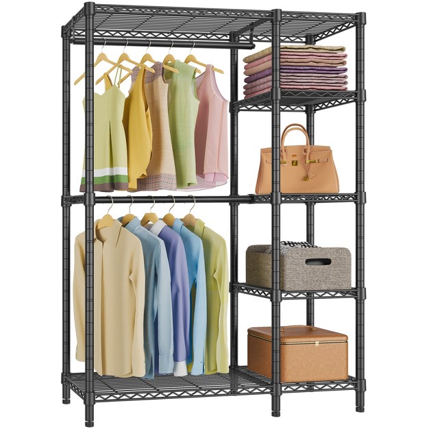 Vipek V7 Basic Garment Rack Heavy Duty Clothes Rack Portable Closet Rack Max Load 670lbs