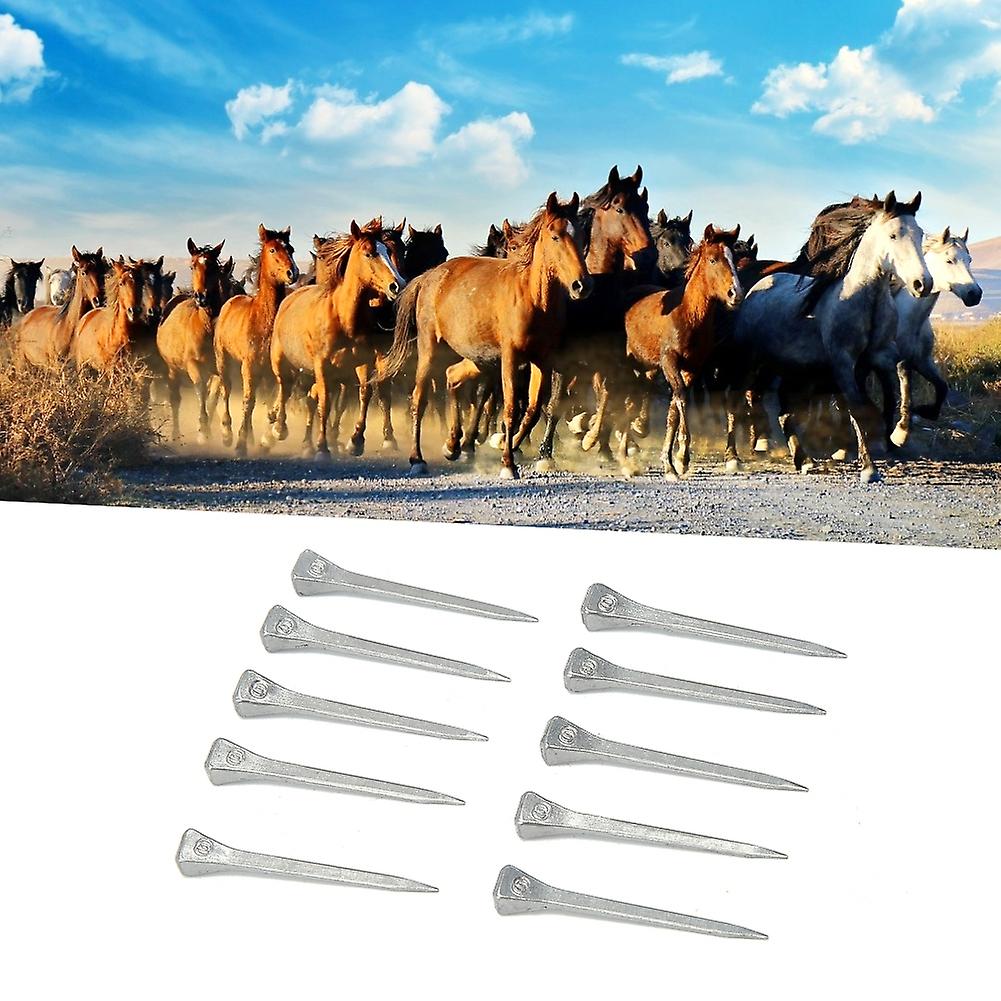 250pcs/box Low Carbon Steel E4 Horseshoe Nail Horse Tool Equipment Accessories