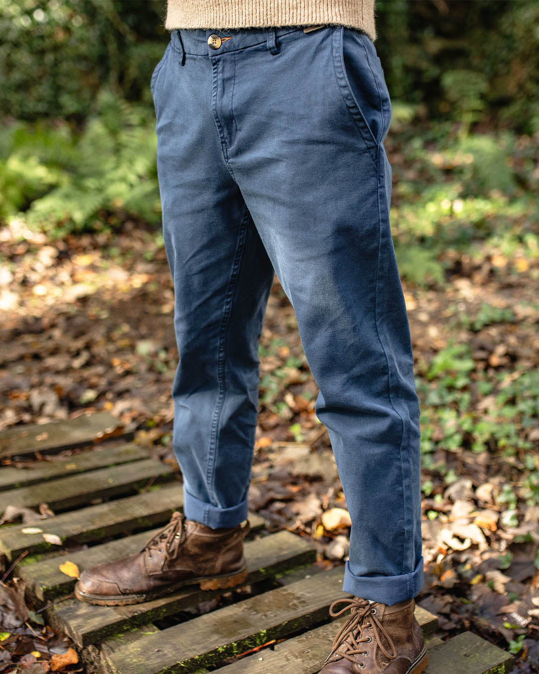 365 Organic Cotton Trouser - Dark Denim