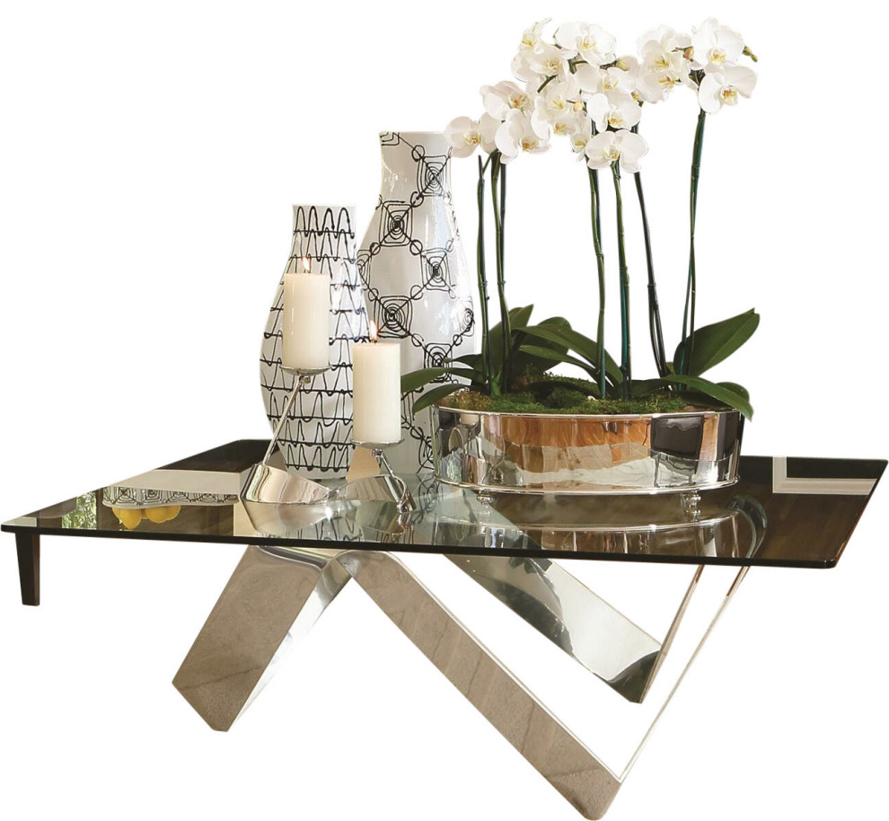 Bendy Ribbon Cocktail Table   Contemporary   Coffee Tables   by HedgeApple  Houzz