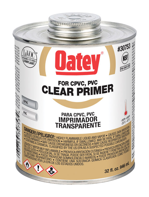 PRIMER PVC CLEAR 32 OZ