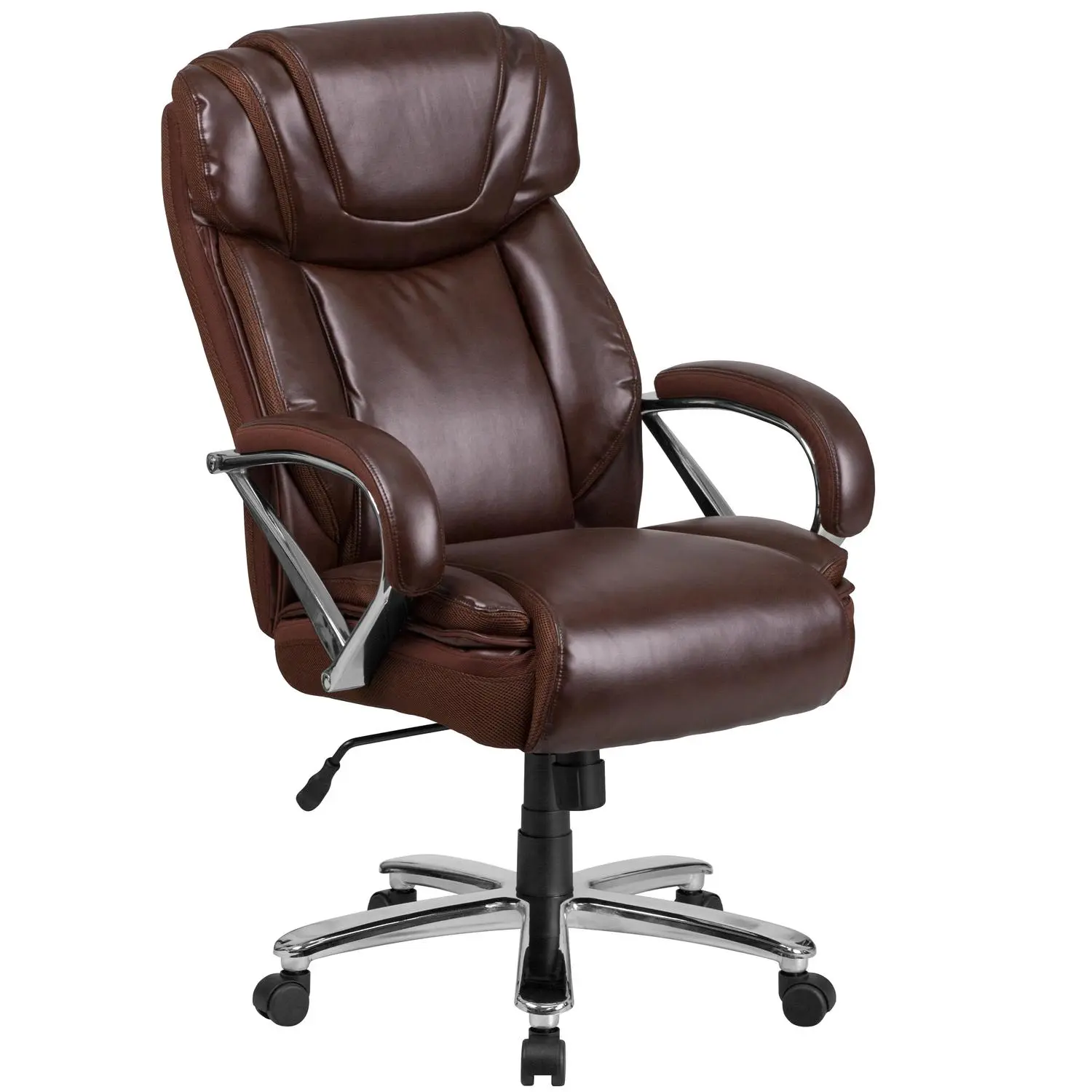 Brown Leather Office Chair