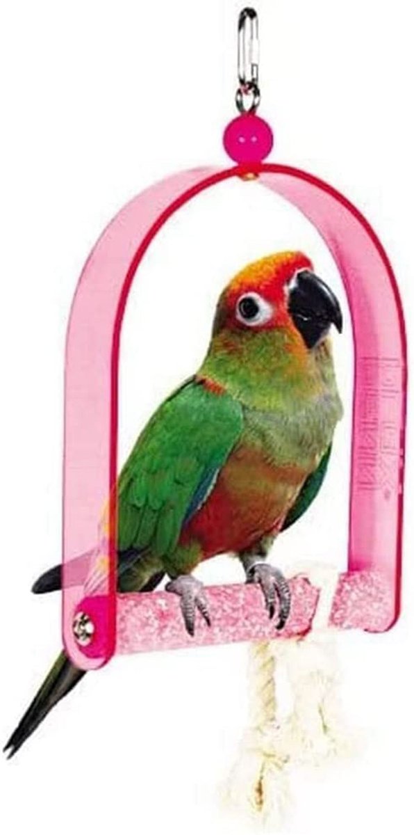 Penn-Plax Bird Life Cement and Acrylic Bird Swing