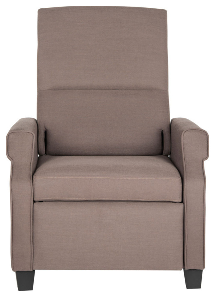 Lee Recliner Chair  Dark Taupe   Transitional   Recliner Chairs   by Rustic Home Furniture Deco  Houzz