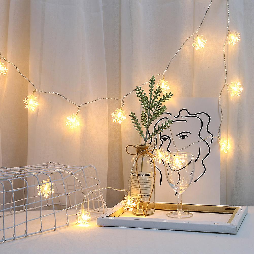 20leds Christmas Snowflake String Light Party Birthday Festival Decor Light String New