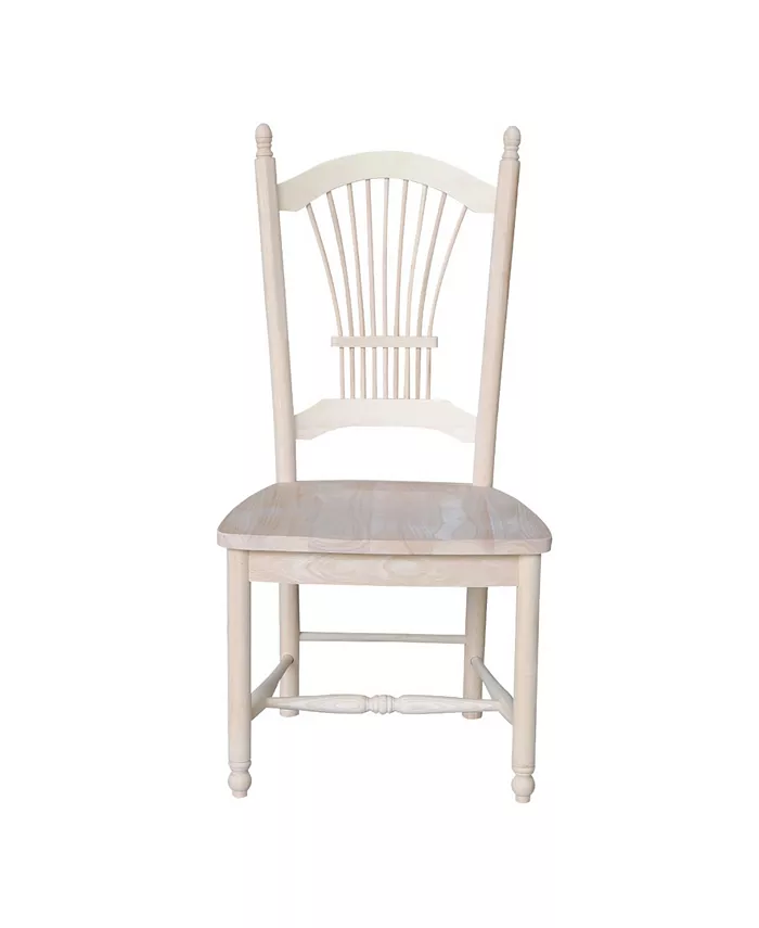 International Concepts Sheafback Chairs Set of 2