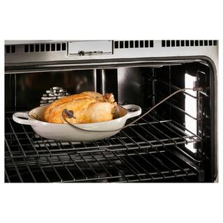 Cafe 36 in. 5.75 cu. ft. Smart 6 Burner Dual Fuel Range with Convection in Matte Black C2Y366P3TD1