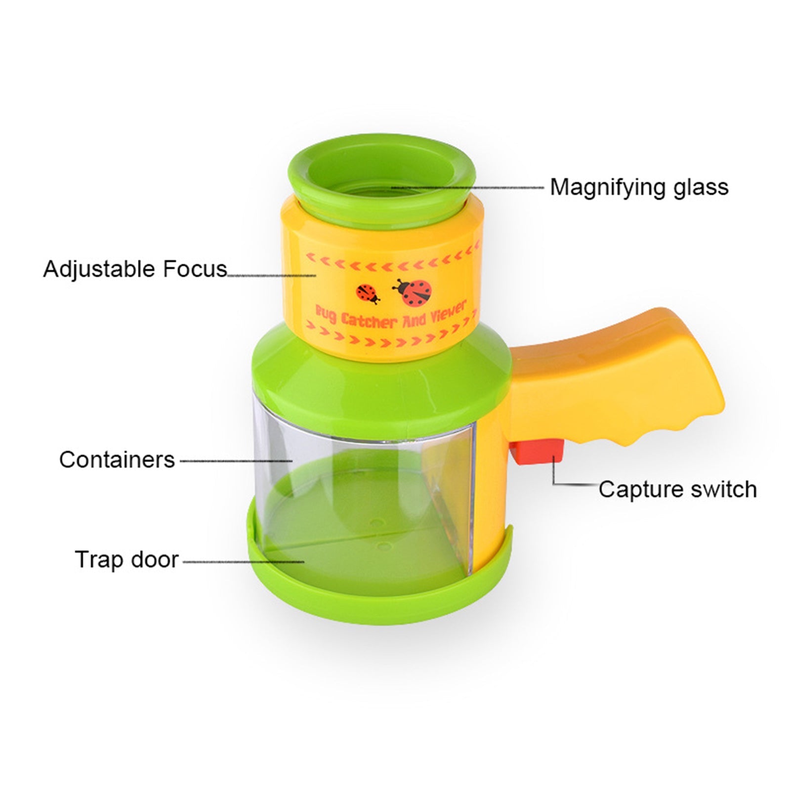 MABOTO Nature Outdoor Exploration Kit with Bug Catcher Net Tweezers Observation Box Reading Book Storage Bag Light Adventure Educational Tool Birthday Gift