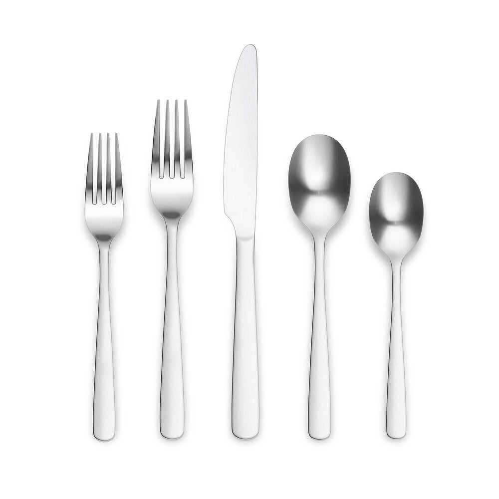 Ornative Aabbye 18/0 Stainless Steel 20 Pieces Flatware Set   10.63\