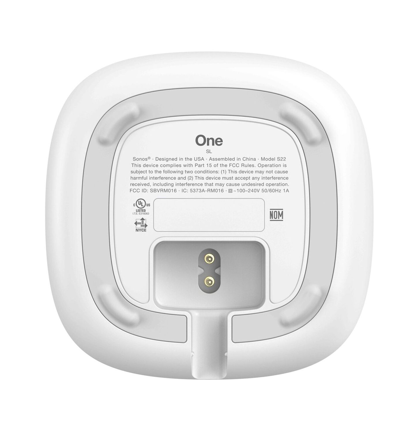 SONOS One SL White Smart Speaker