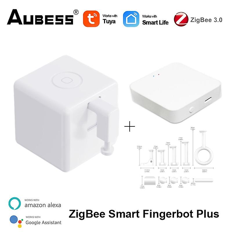 Tuya Zigbee Smart Fingerbot Plus Switch Button Pusher Smart Home Smart Life App Work