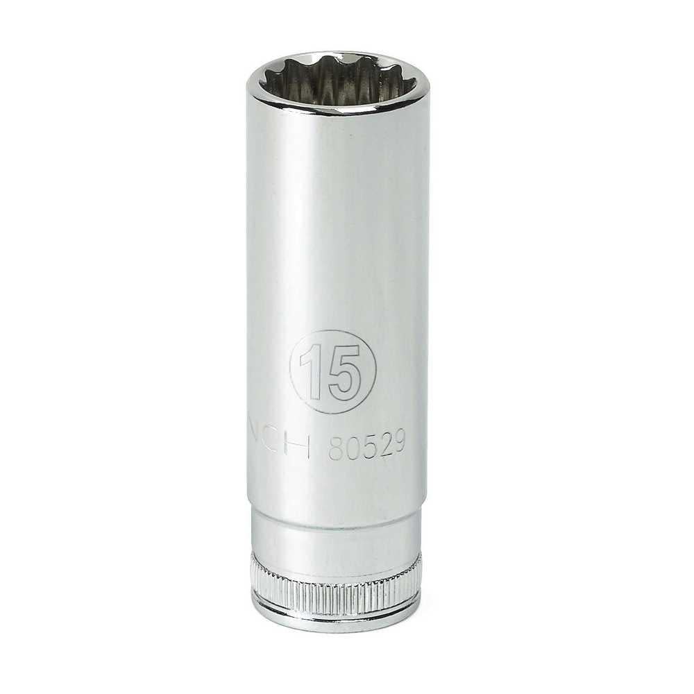 GEARWRENCH Deep Socket 3/8 In. Drive 6 Point 24mm 80409 from GEARWRENCH