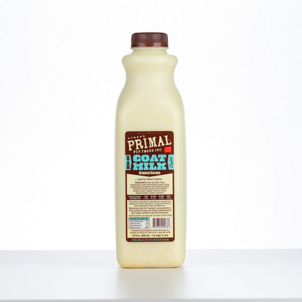 Primal Original Raw Frozen Goat Milk Bowl Booster for Cats and Dogs