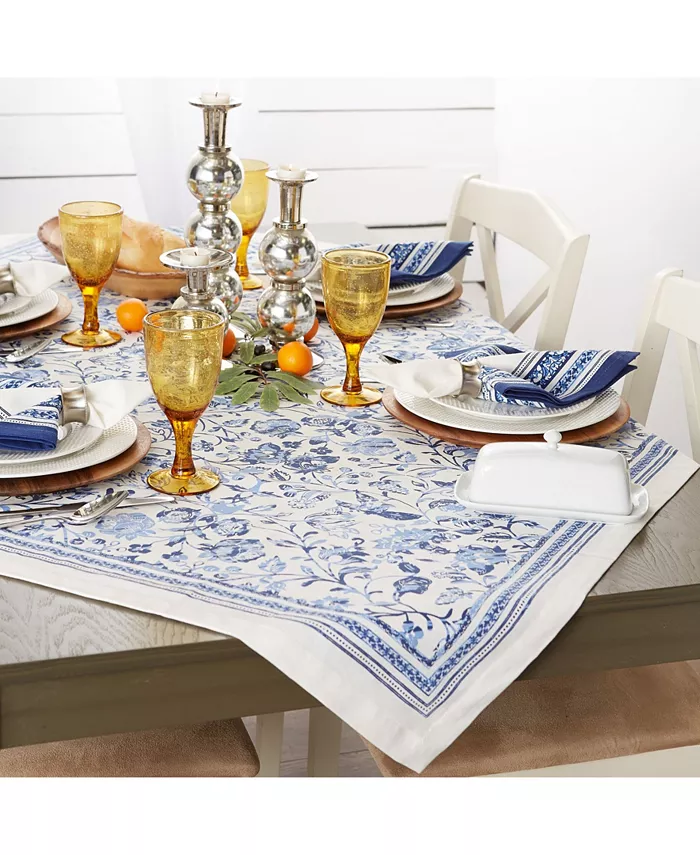 Design Imports Madeira Print Tablecloth 60 x 84