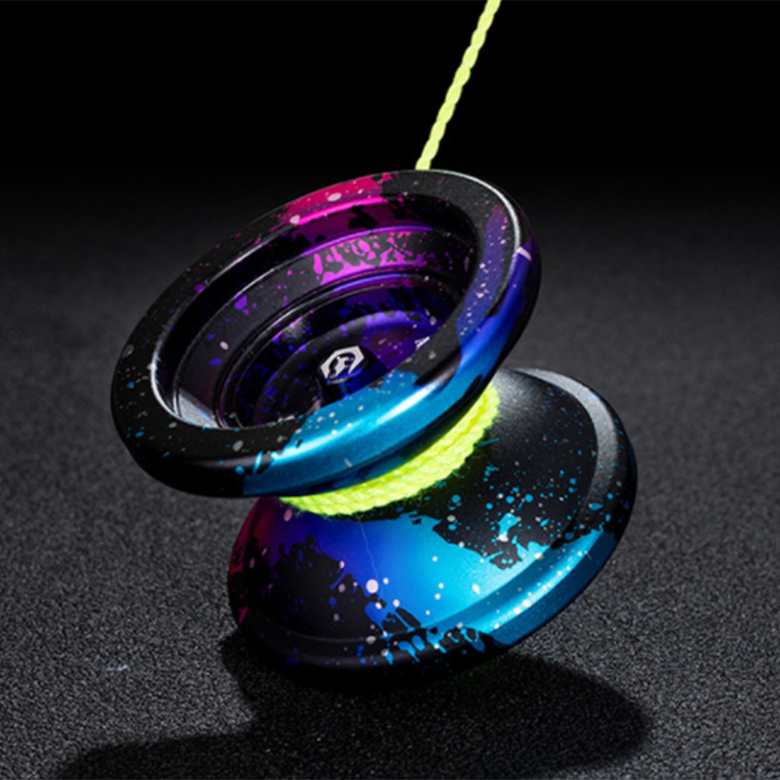 Sleep Yoyo 6061 Aluminum Alloy Yoyo Ball High Precision Bearing With Yoyo Strings 1a/3a/5a Trick Multicolor